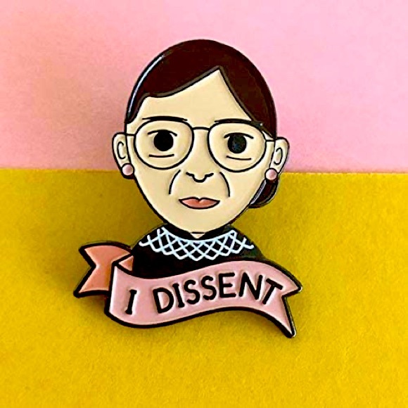 RBG Dissent Pin! - Picture 1 of 3